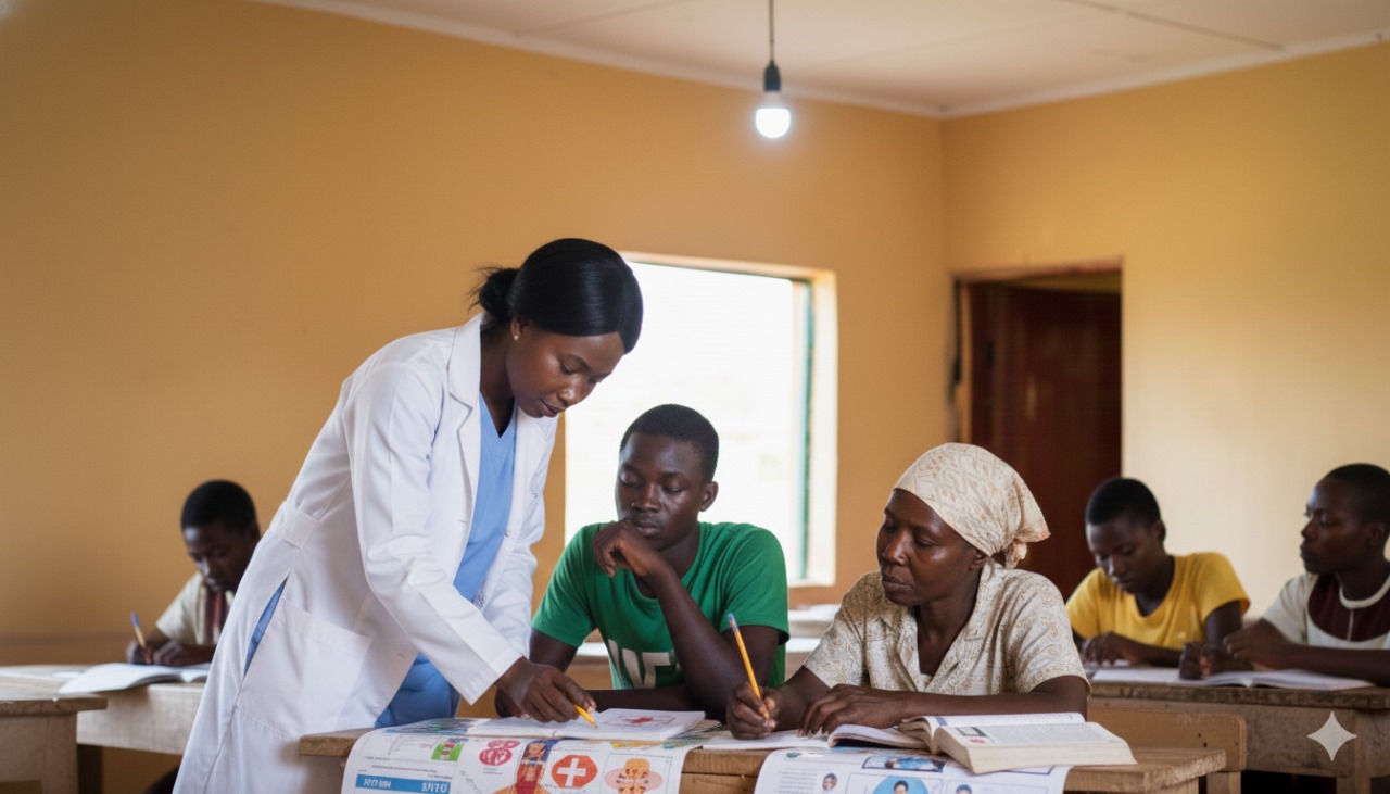 Imagem da sala de Aulas